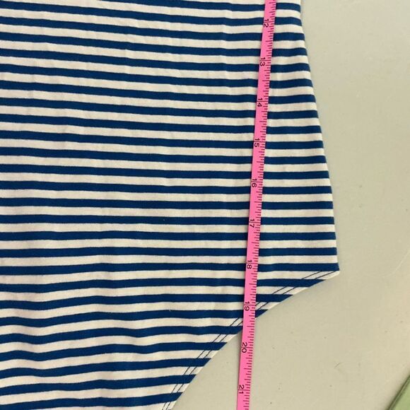 ASOS Blue and White striped long sleeve bodysuit size S - Picture 9 of 10